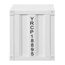 Cargo Nightstand w/USB, White Finish Acme