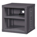 Cargo Nightstand w/USB, Gunmetal Finish Acme