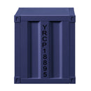 Cargo Nightstand w/USB, Blue Finish Acme
