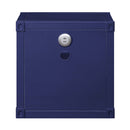 Cargo Nightstand w/USB, Blue Finish Acme