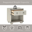 Orchest Nightstand, Gray Finish Acme