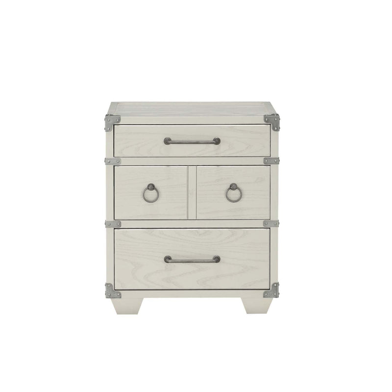 Orchest Nightstand w/USB, Gray Finish Acme