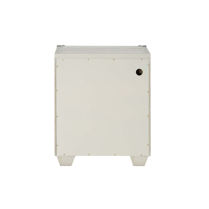 Orchest Nightstand w/USB, Gray Finish Acme