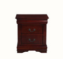 Louis Philippe Nightstand, Cherry Acme