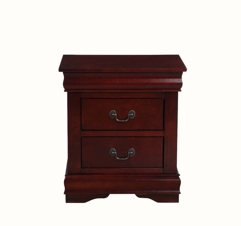 Louis Philippe Nightstand, Cherry Acme
