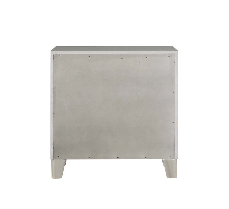 Sliverfluff Nightstand, Mirrored & Champagne Finish Acme