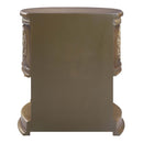 Constantine Nightstand, Brown & Gold Finish Acme