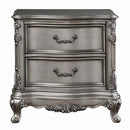 Ariadne Nightstand, Antique Platinum Finish Acme