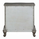 Ariadne Nightstand, Antique Platinum Finish Acme