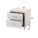 Casilda Nightstand, White Finish Acme