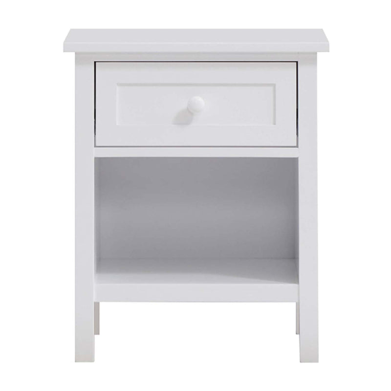 Lolanda Nightstand, White Finish Acme