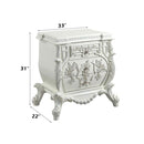 Vanaheim Nightstand, Antique White Finish Acme