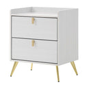 Zeena Nightstand, White Finish Acme