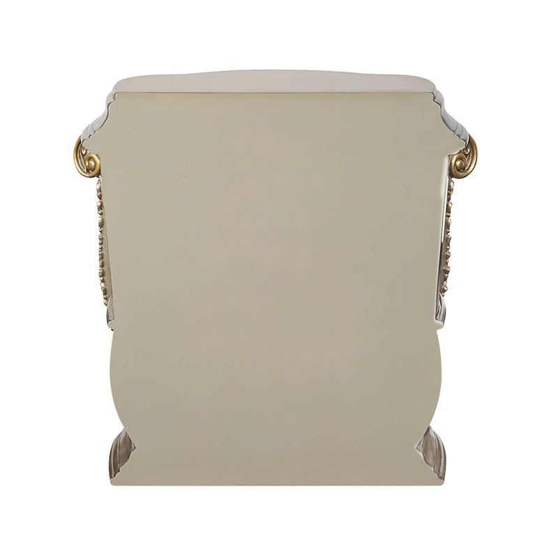 Danae Nightstand, Champagne & Gold Finish Acme