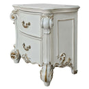 Vendome Nightstand, Antique Pearl Finish Acme