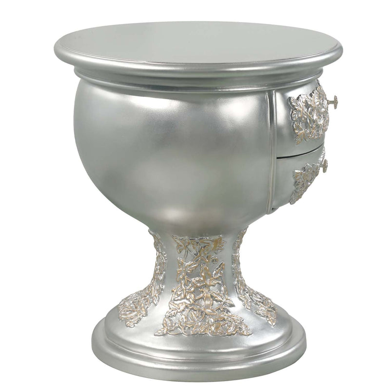 Sandoval Nightstand, Champagne Finish Acme