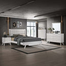 Cerys Nightstand, White Finish Acme