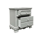 Flora Nightstand, Gray Finish Acme