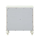 Dorothy Nightstand w/2 Drawers, Ivory Finish Acme