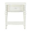 Dorothy Nightstand w/1 Drawer, Ivory Finish Acme
