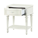 Dorothy Nightstand w/1 Drawer, Ivory Finish Acme