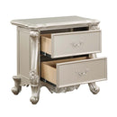 Bently Nightstand, Champagne Finish Acme