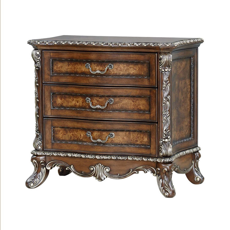 Devany Nightstand, Cherry Finish Acme
