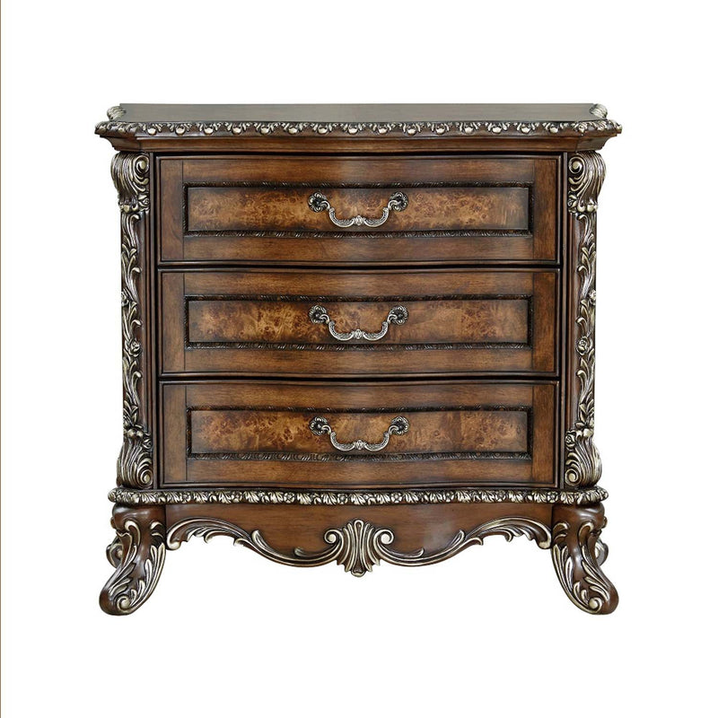 Devany Nightstand, Cherry Finish Acme
