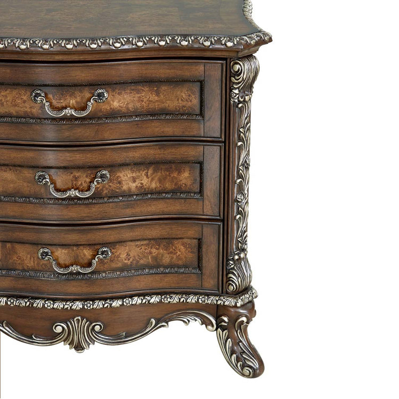 Devany Nightstand, Cherry Finish Acme