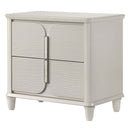 Laveda Nightstand, Pearl White Finish Acme