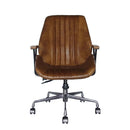 Hamilton Office Chair, Coffee Top Grain Leather Acme