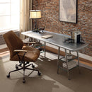 Hamilton Office Chair, Coffee Top Grain Leather Acme