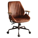 Hamilton Office Chair, Cocoa Top Grain Leather Acme
