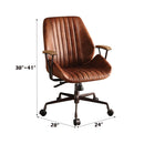 Hamilton Office Chair, Cocoa Top Grain Leather Acme