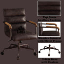 Harith Office Chair, Antique Slate Top Grain Leather Acme