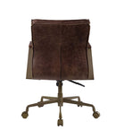 Attica Office Chair, Espresso Top Grain Leather Acme