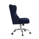 Jamesia Office Chair, Midnight Blue Velvet Acme