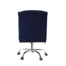Jamesia Office Chair, Midnight Blue Velvet Acme