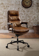 Crursa Office Chair, Sahara Leather Acme