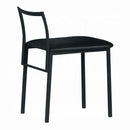Senon Chair, Black Finish Acme