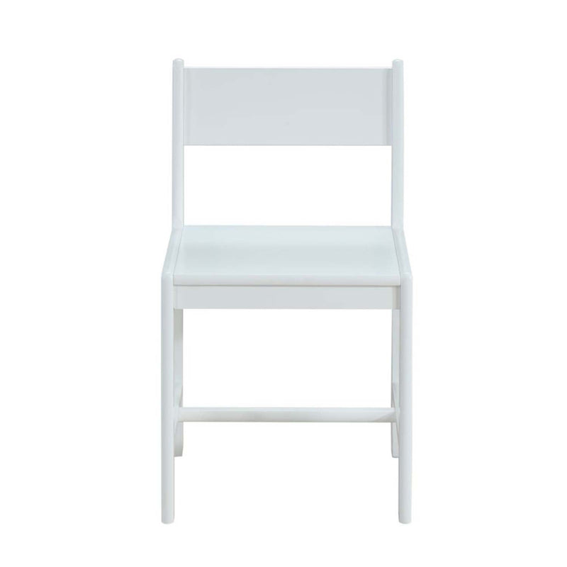 Ragna Chair, White Finish Acme