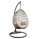 Vasant Hanging Chair, Fabric & Wicker Acme