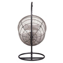 Vasant Hanging Chair, Beige Fabric & Rope Acme