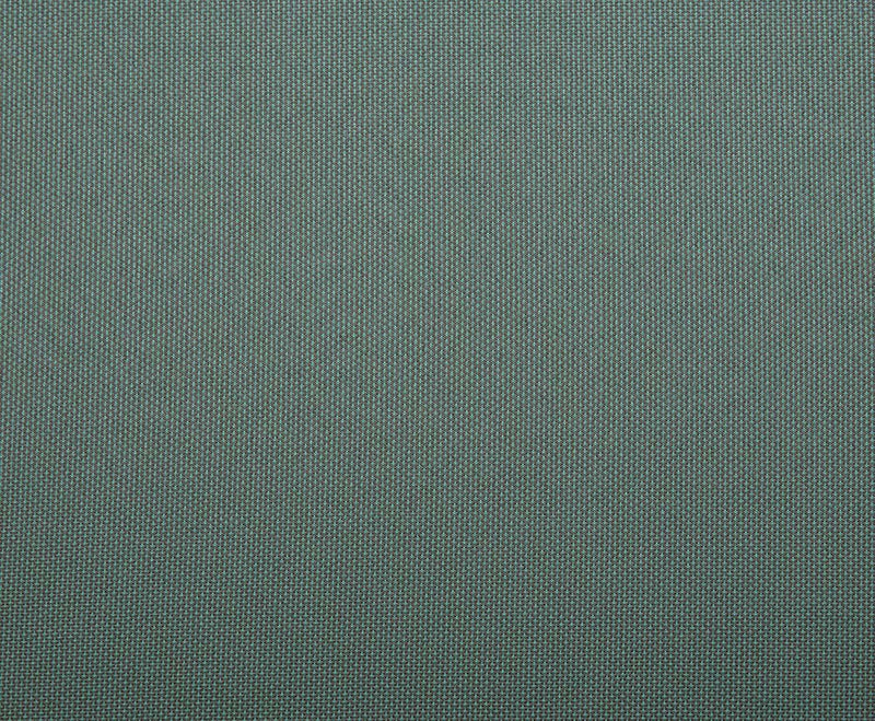 Jenneva 7PC Patio Dining Set, Night Green Fabric & Gray Finish Acme