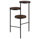 Namid Plant Stand, Black Finish Acme