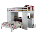 Freya Twin Bed, White Finish Acme