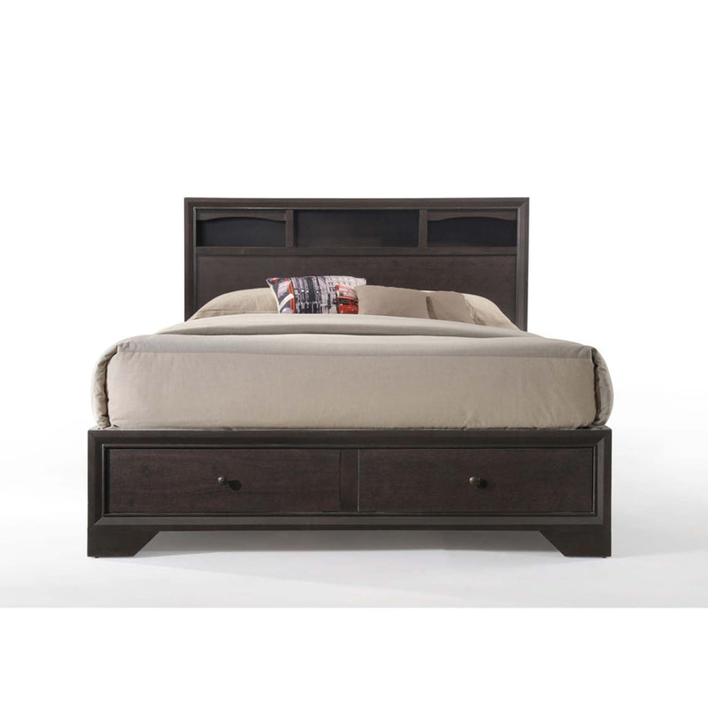 Madison II King Bed, Espresso Finish Acme