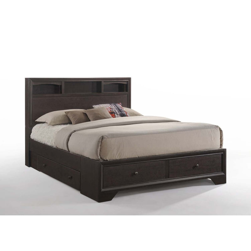 Madison II Queen Bed, Espresso Finish Acme