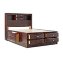 Ireland Queen Bed w/Storage, Espresso Finish Acme