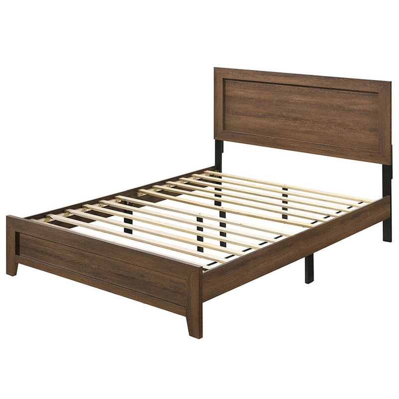 Miquell Queen Bed, Oak Finish Acme